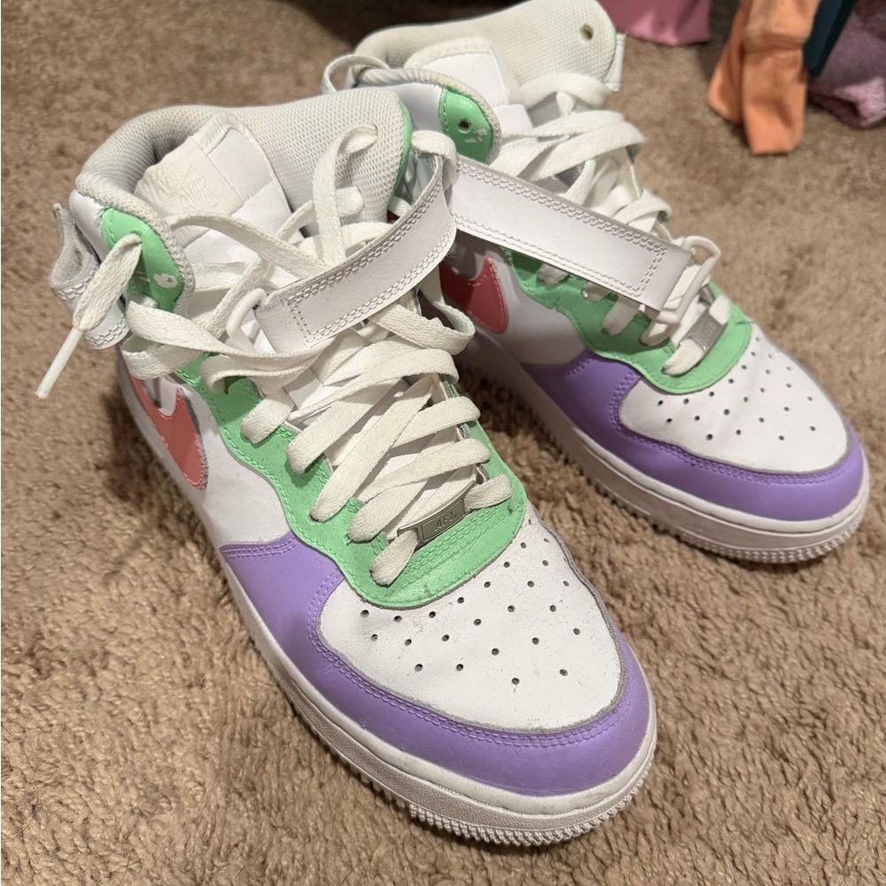 Multi Color Nike Air Forces